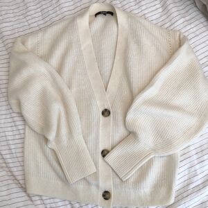 Quince Baby Alpaca- wool cropped cardigan